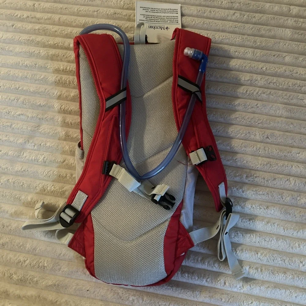 Ridgeway by Kelty Monarch‎ 5L Hydration Backpack Red Gray Bladder Running NWT